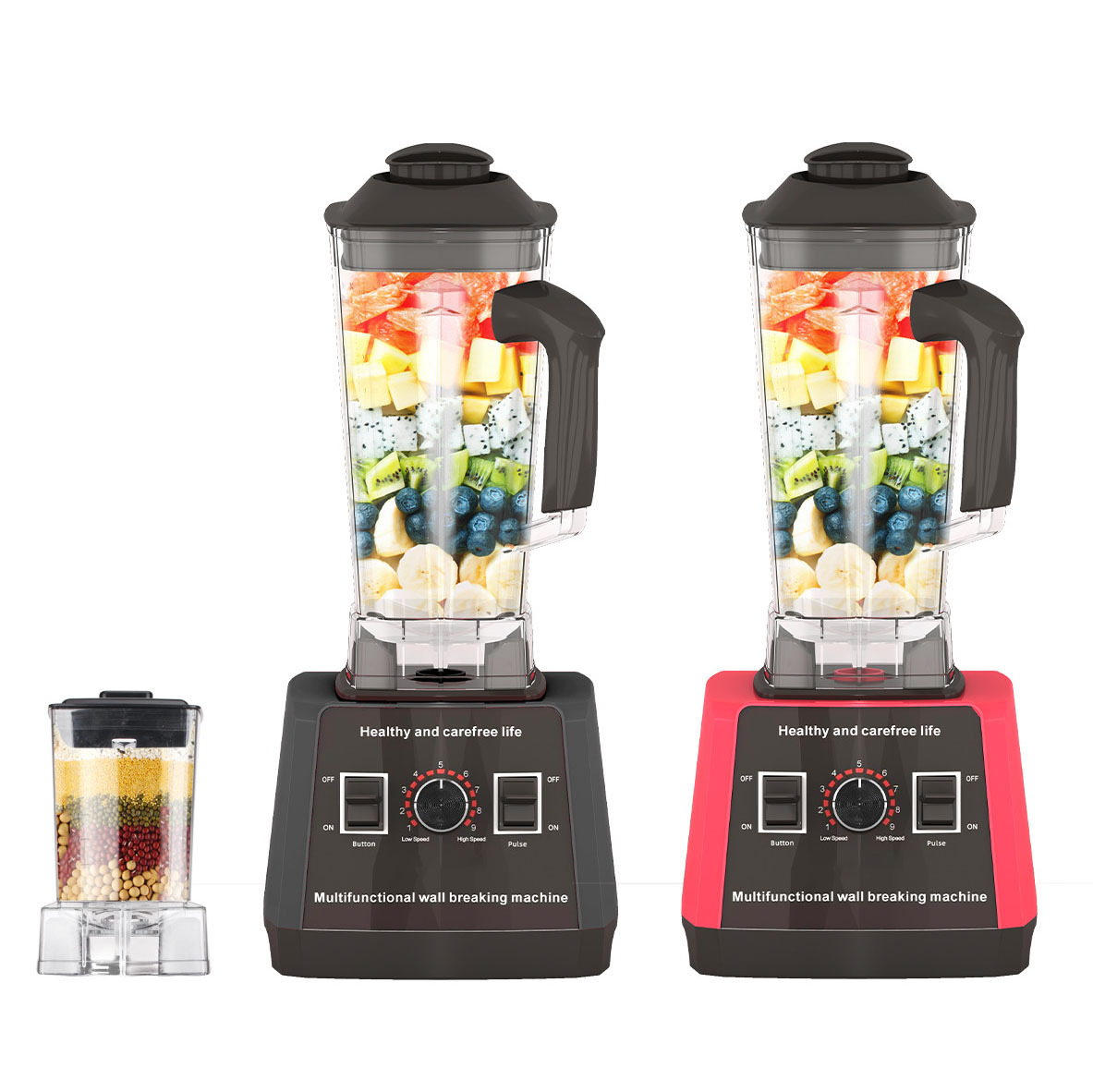 Licuadora Multifuncional de Alta Velocidad 2.5L con Triturador de Hielo image 6