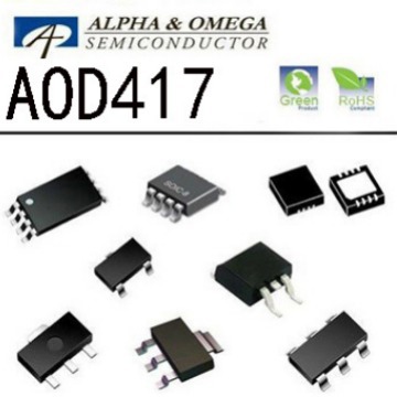 AOS美国万代 AOD417  N沟道 30V 25A TO-252 贴片MOS管  A0D417