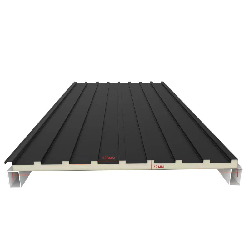 Teja de techo de aleación de aluminio Teja de aluminio de aislamiento térmico de doble capa Gran Muralla Tablero grande cóncavo y convexo Sala de sol Toldo de lluvia Tapa de cubierta de pabellón