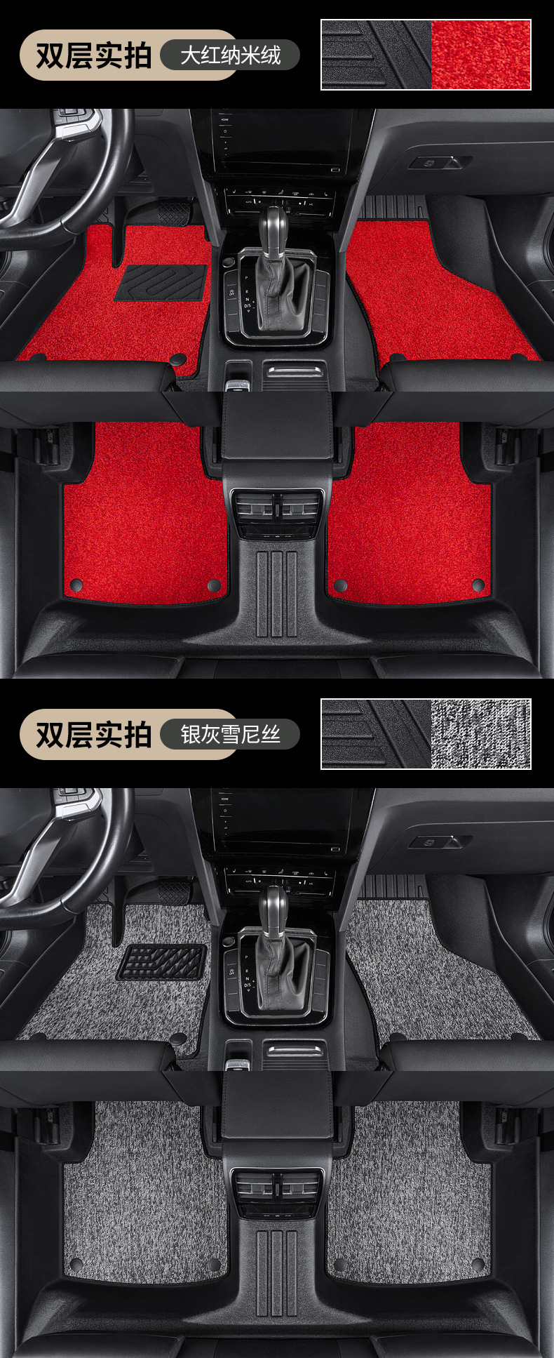 New Energy New Model Brand New Tpe Car Floor Mats, Special Tpe Flat Trunk Mats for Special Vehicles, Exclusively for Cross-Border E-Commerce