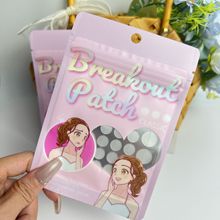 隐形痘痘贴水胶体吸脓祛痘净痘贴透明圆形祛痘贴跨境爆款痘痘贴