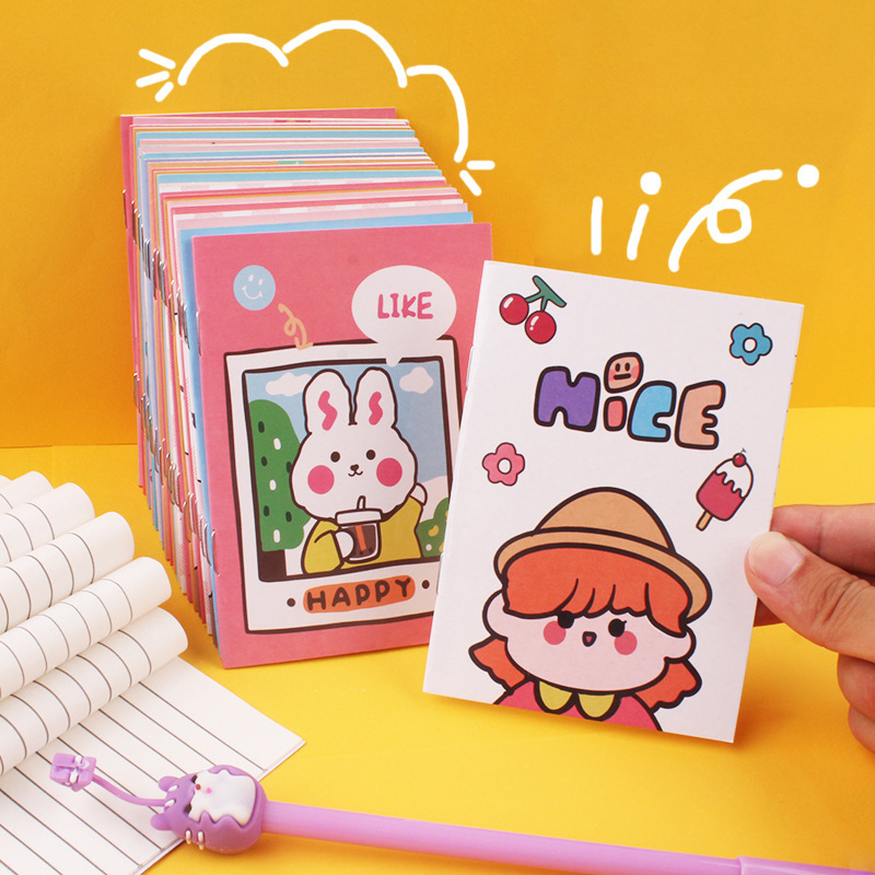 クリエイティブノート賞品かわいい少女心ノート漫画学生ミニメモ帳卸売り実用プレゼント|undefined