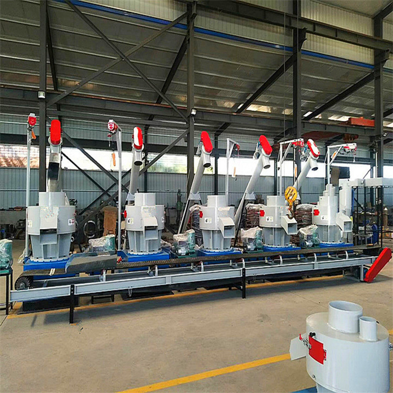 生物质秸秆制粒机环模木屑颗粒机 山西省锯末机生产线 安装调试