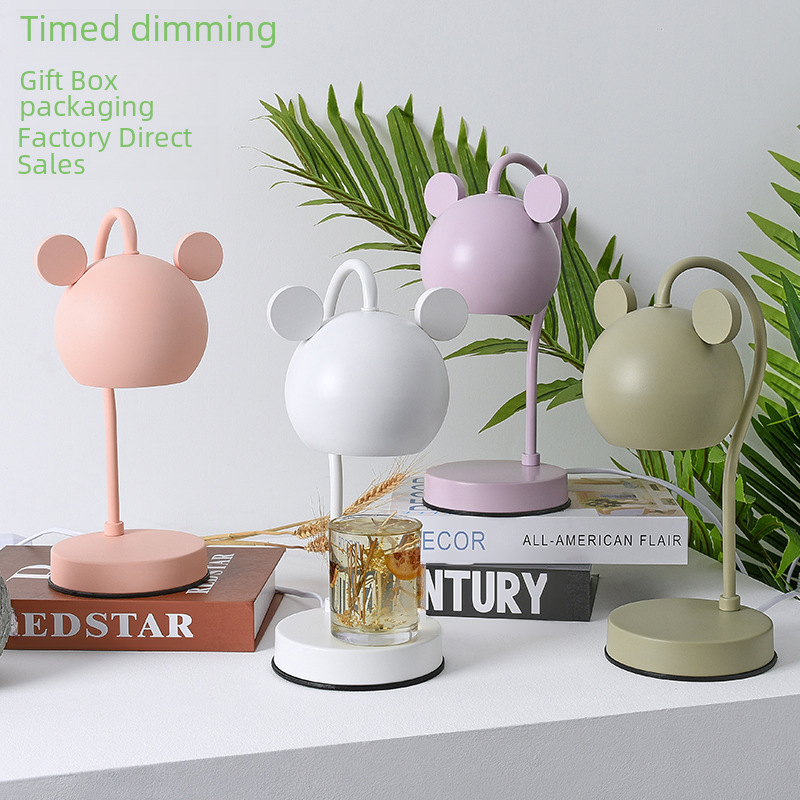 Ins Scented Wax Melting Lamp Girly Heart Romantic Indoor Adjustable Simple Modern Aroma Candle Candle Holder Decor