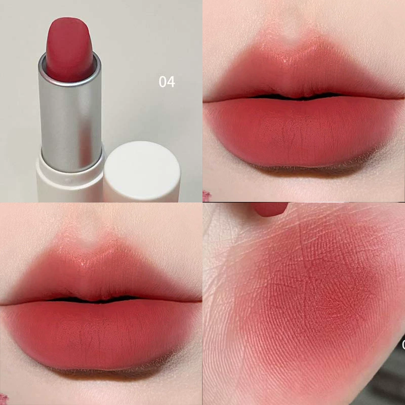 ГЕРОРАНЖ ~ Varid Velvet Mompressure, Красное Муст, Бархат, Симфония, Макияж, Макияж, Осень и зима Белая помада