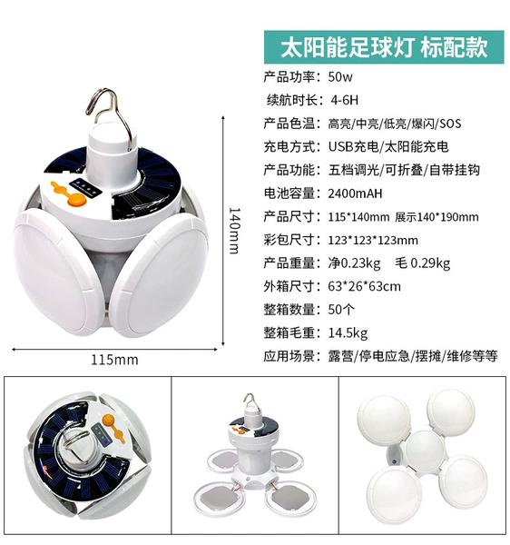Large dual battery football (hook+USB data cable)