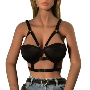 Cross-border Explosions Jianhong Dress Sexy Lingerie Bra Beauty Back Prom Queen Dress Punk O0211 Black