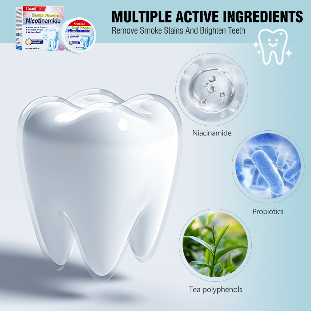 Tooth GuanJing Niacinamide Teeth Whitening Powder_voghion.com
