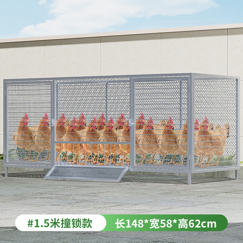 鸡笼子室内外家用大号养鸡笼农村鸡舍鸡窝鸡房子鸡棚铁丝网鸭子笼|undefined