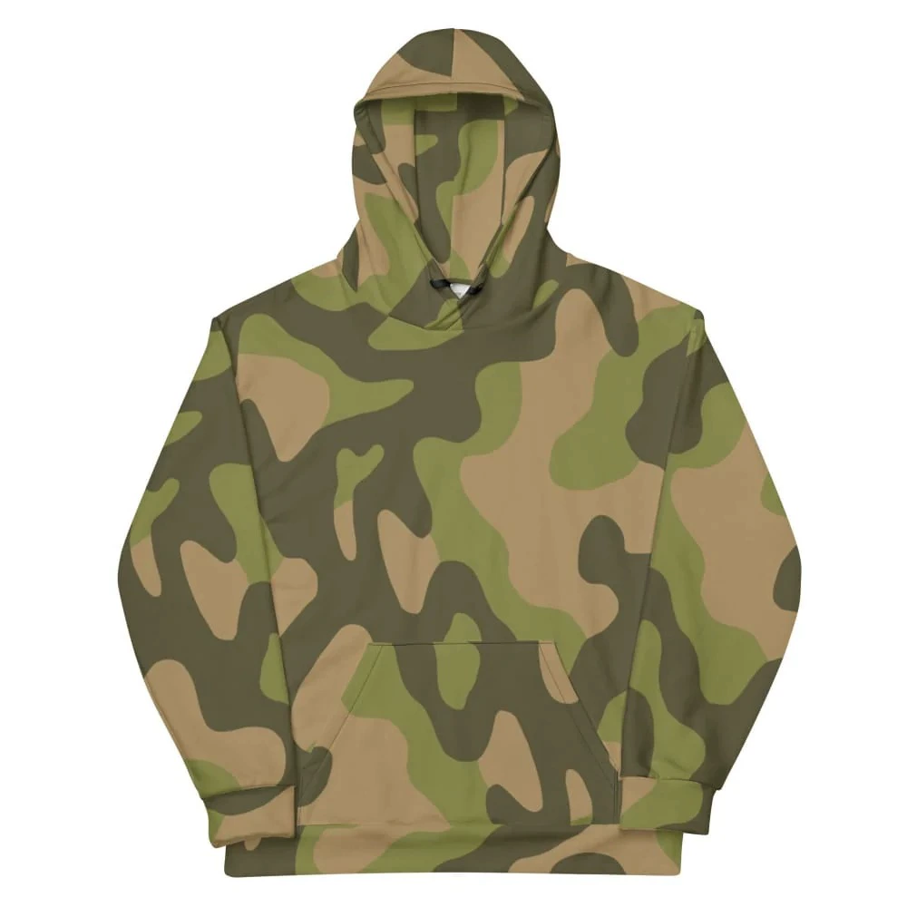 Sudadera camuflaje 3D detalle de tejido y estampado