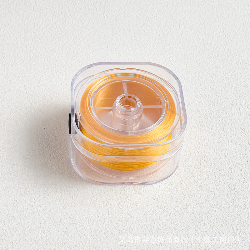 カラフルなフラットシルク弾性糸ビーズビーズ糸 diy ブレスレットロープ靱性タイトな弾性耐摩耗性ブレスレット弾性糸|undefined