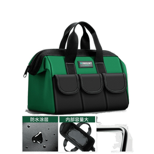 Tool Kit Electrician Bag Tool Bag Canvas Hardware Portable Handheld Storage Bag Hardware Tool Box Multi-functional Noval