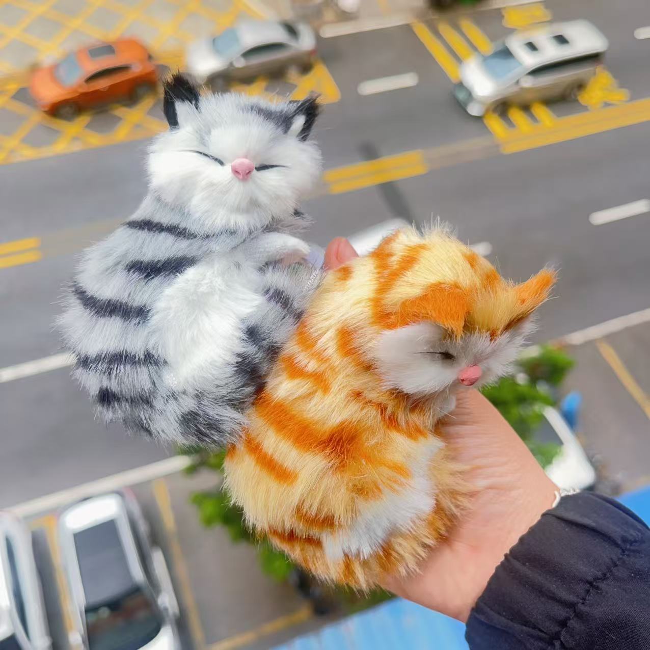 Cat Plastic Cute Airbag Bracket display picture 13