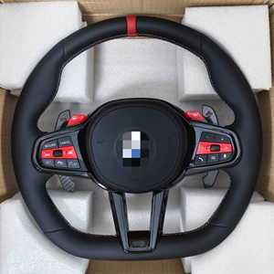 Suitable for BMW 1234567 series F10F20F30 G20G30 modification and upgrade to red CS steering wheel assembly