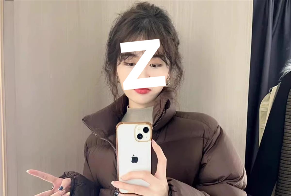 Women's Short High Waist Puffer Jacket Thickened Down Coat_voghion.com