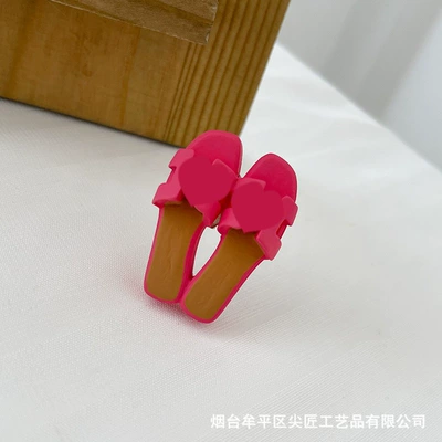 diffuser stone, simple and high-end, Car Perfume Aromatherapy - rose-brown-slippers