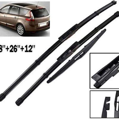 For Renault Scenic 3 - Grand Scenic 3 2009-2016 Wiper 28+26+12