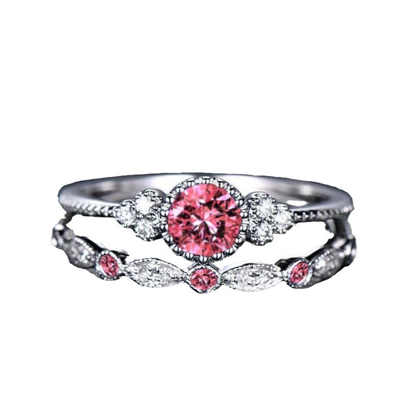 fashionable set with zircon