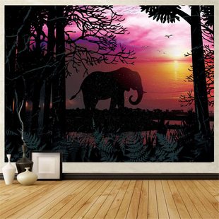 Cross-border Hot-selling Tapestry Tapestry Nordic Art Tapestry Digital Printing Tapestry Background Cloth Home Decoration Mural
