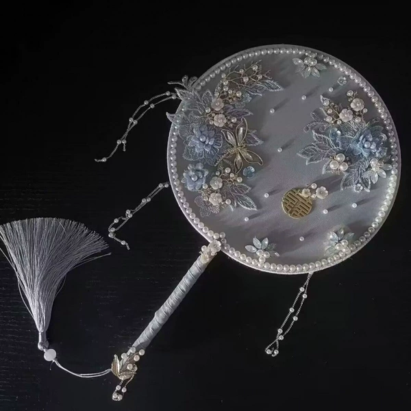 Four Season Blue - Round Fan