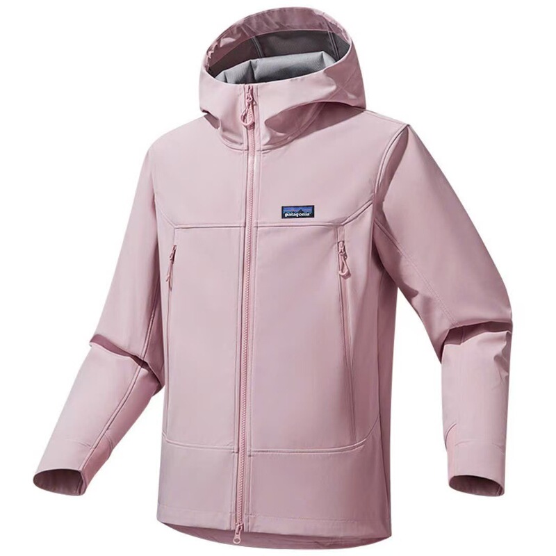 Patagonia's Same Style Jacket for Women, Outdoor Windproof and Waterproof Jacket, Men's Single-Layer Mountaineering Jacket, Men's Jacket