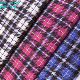 源头厂家直涤棉梭织格子衬衫面料 童装 休闲装男女装格子布L0110