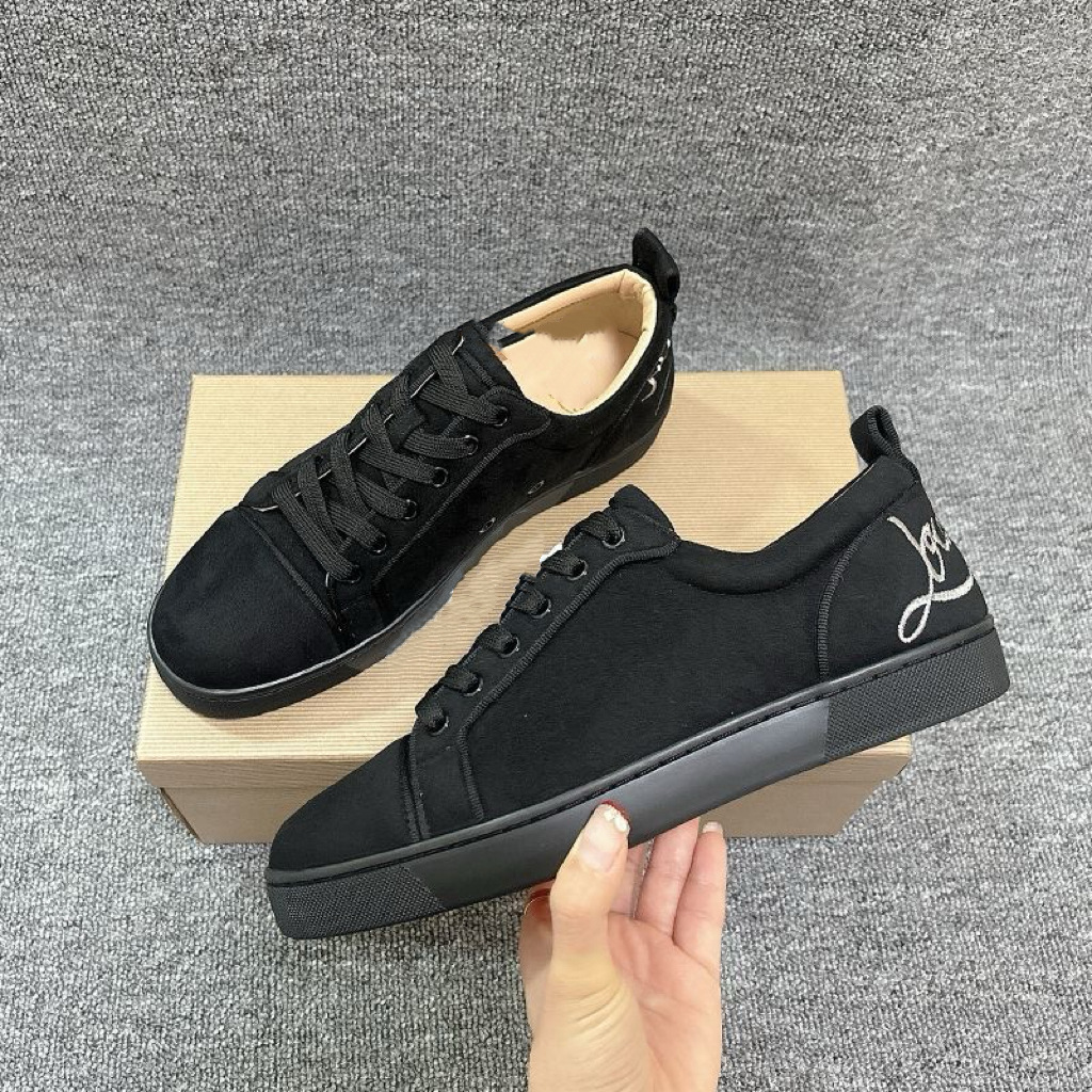 欧米の対外貿易ACLの赤い底の靴のリベットの男性の靴の頭の釘のclのカップルのタイプの女性の靴のドリルのレジャーの靴