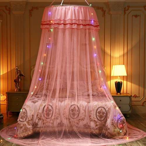 Round dome mosquito net hanging palace mosquito net small round dome diameter 65cm floor mosquito net 