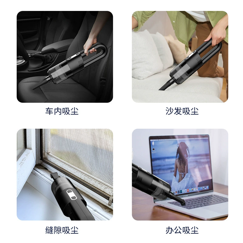 Handheld small vacuum cleaner charging for car