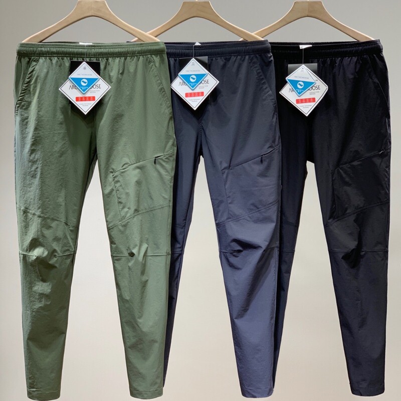 Outdoor Bird-Watching Gm Softshell Quick-Dry Pants Lightweight Stretch Men's Elastic Waist Hiking Casual Pants Lightweight