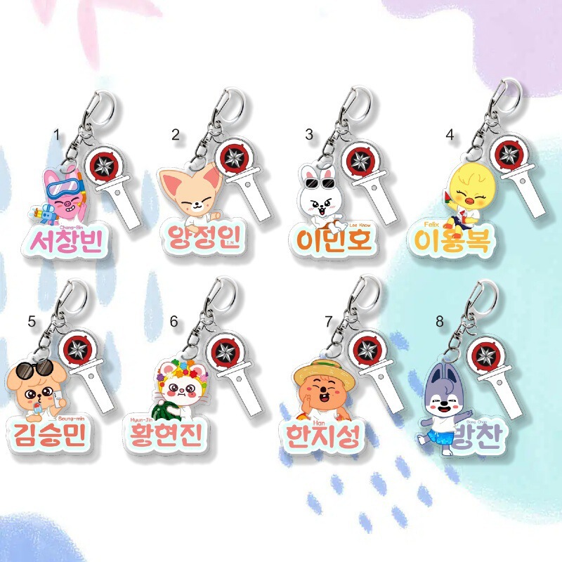 Korean Stray Kids Merchandise Male Group Hwang Hyunjin Lee Yongbok Doit Han Jisung Pendant Bag Keychain Korean Stray Kids Merchandise Male Group Hwang Hyunjin Lee Yongbok Doit Han Jisung Pendant Bag Keychain