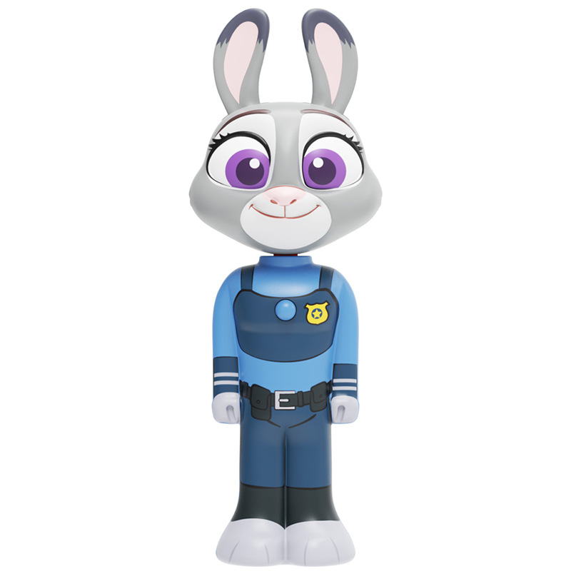 Zootopia Loca 2 netizens Nick Judy deformado cepillo de dientes de pelo suave de pelo fino niños cepillo de dientes retráctil para lavar