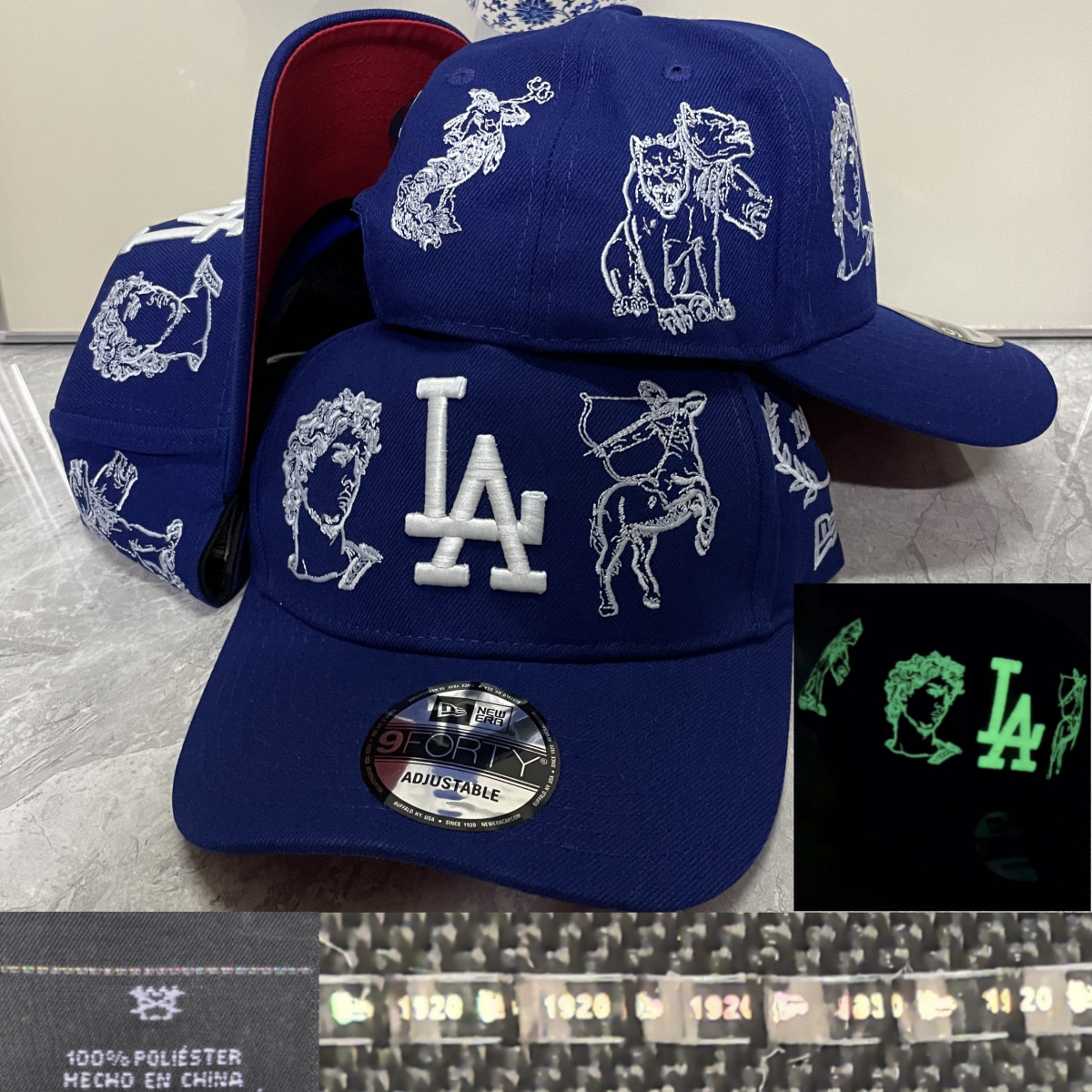 2025 explosión AA comercio exterior transfronterizo MLB sombrero de ajuste marca de moda versátil sombrero de béisbol masculino y femenino al por mayor sombrero adulto
