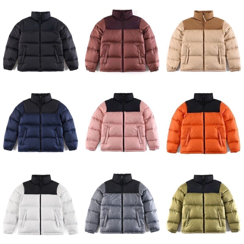 North Face 2024 Classic Cotton-padded jacket American TNF1996 Couple Cotton-padded jacket All-match Waterproof Warm Classic Embroidered Jacket