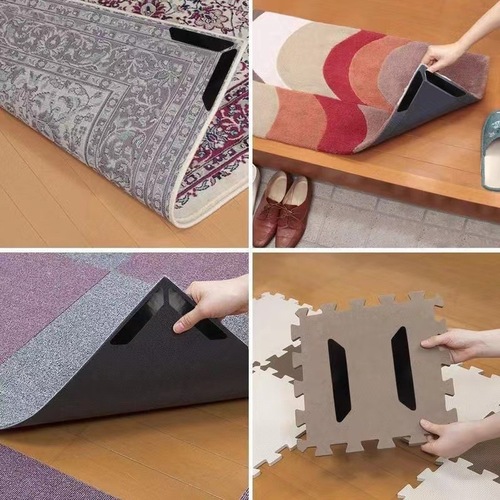 Cross-border carpet anti-slip stickers, non-slip mats, floor mat fixers, PU washable, no-trace carpet stickers, polyurethane carpet anti-slip features