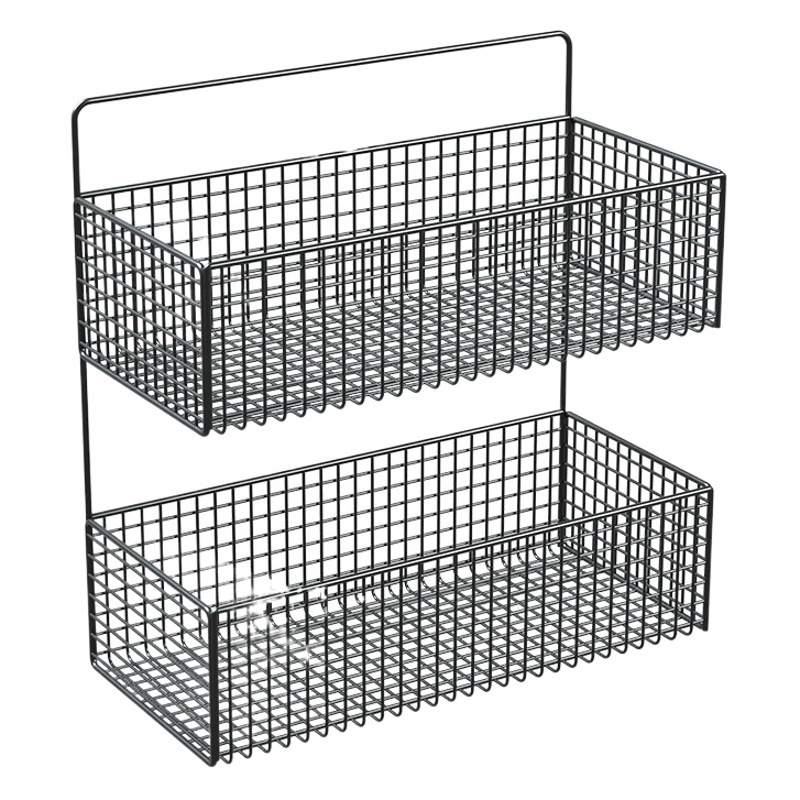 Baño de almacenamiento rack Punch-libre baño rack de almacenamiento pared dormitorio pared colgante cocina rack de almacenamiento