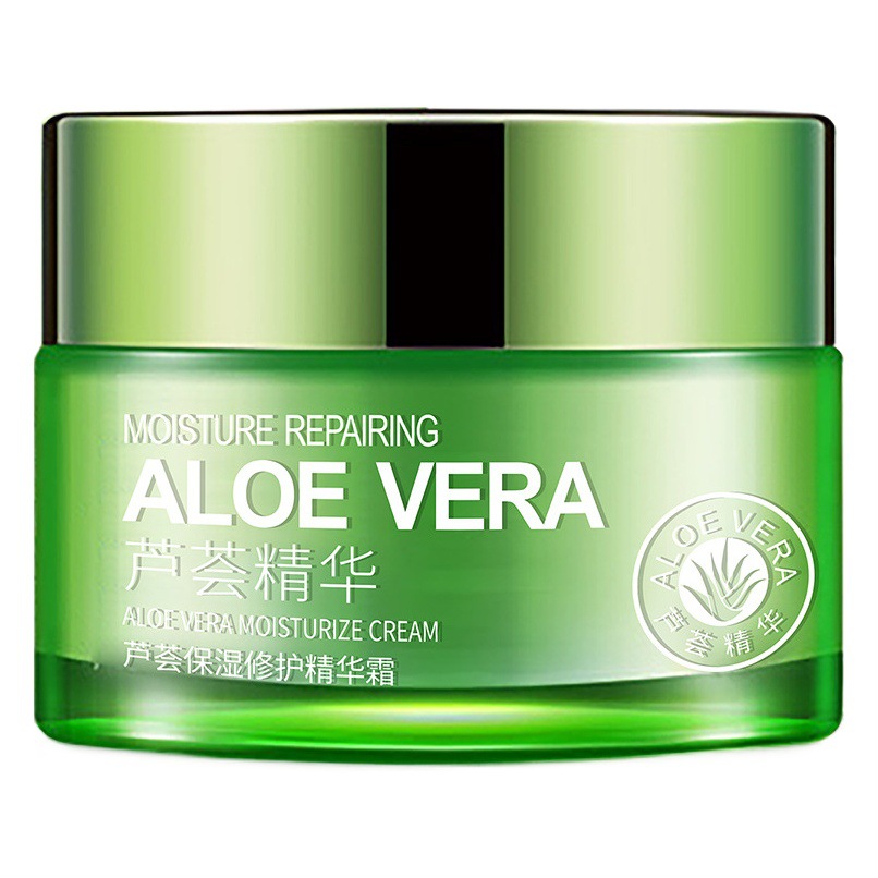 Boquanya aloe esencia crema hidratante rejuvenecimiento de la piel hidratante cuidado de la piel crema de aloe crema hidratante al por mayor