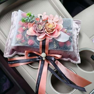 Queen Double-Layer Granular Dried Flower Aktiv kömürlü qoxu uducular - pink