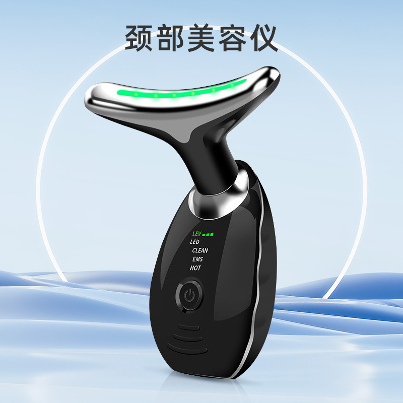 クロスボーダー美首器家庭用首紋器法令紋首マッサージ器小イルカ美容導入器|undefined