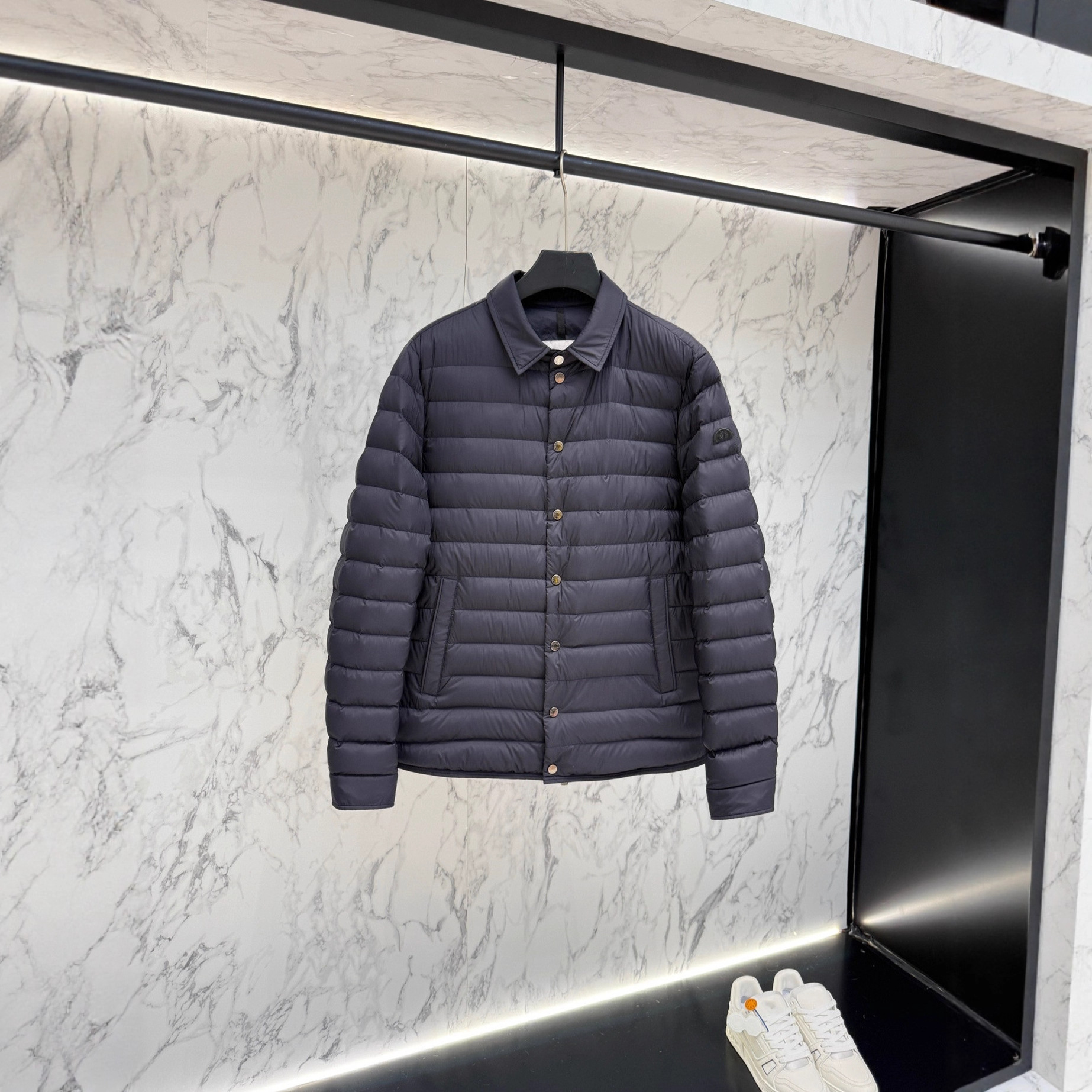 蒙家25ss M家新款时尚设计师款生活百搭羽绒服夹克外套