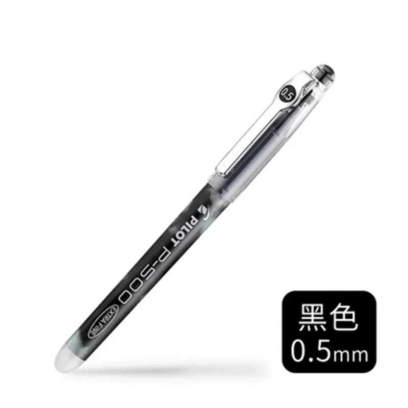 Японская Pilot Pen P500 Gold Label Серия гелевая ручка водяная ручка 0.5 мм большой вместимости полная игла ручка черная синий