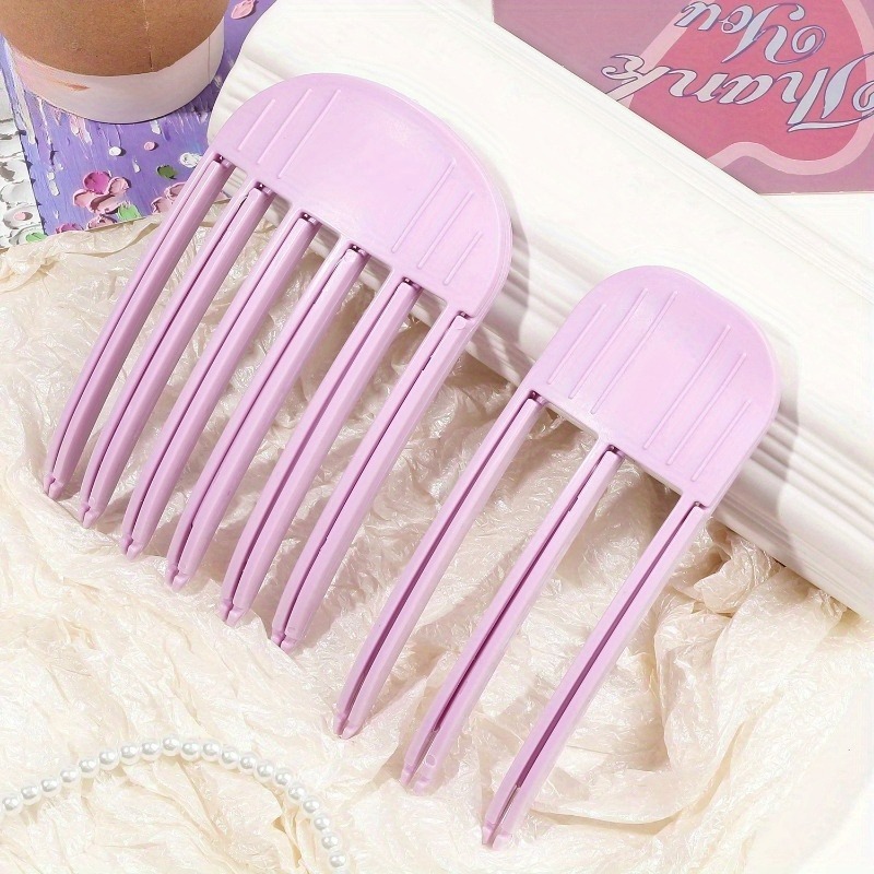 怠け者の高い頭蓋の頂の神器の無傷のヘアピンの風のプラスチックは髪の根の定型のヘアピンを梳きます。|undefined