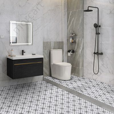 balcony bathroom waterproof non-slip wear-resisting kitchen a living room DIY decorate Self-adhesive Morocco Scrub Floor stickers