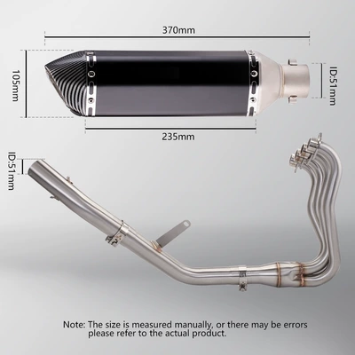 for the KAIYUE 450RR — Exhaust pipe