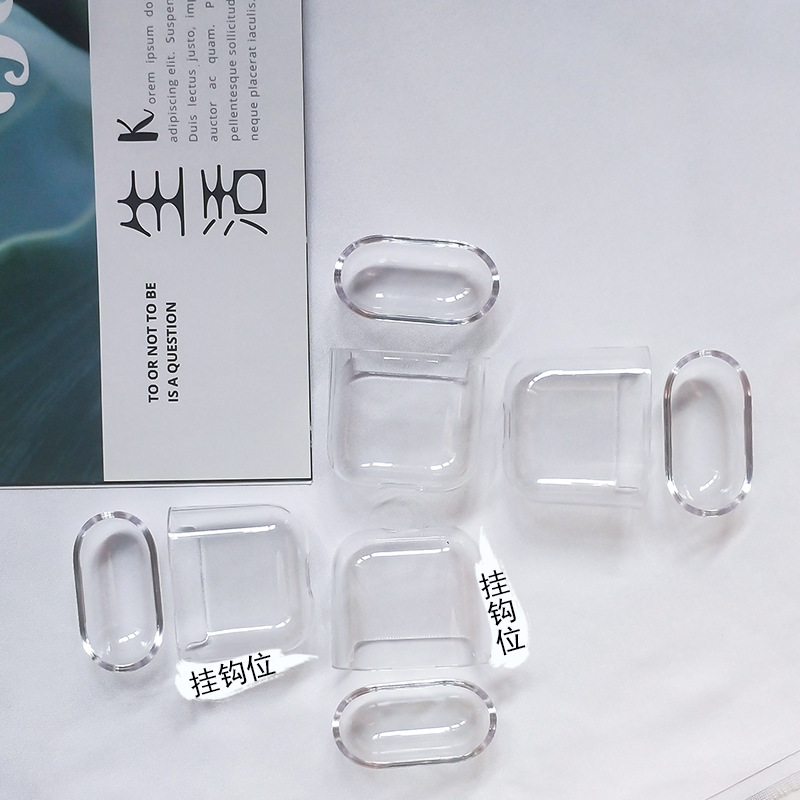 AirPods Bluetooth Earbud Case TPU Transparent Soft Shell 2/3 Generation/PRO/PRO2 Earphone Case