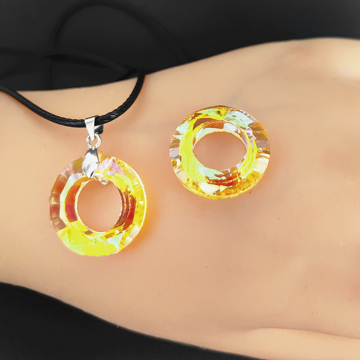 艳金—20mm天使环 / 无扣吊坠