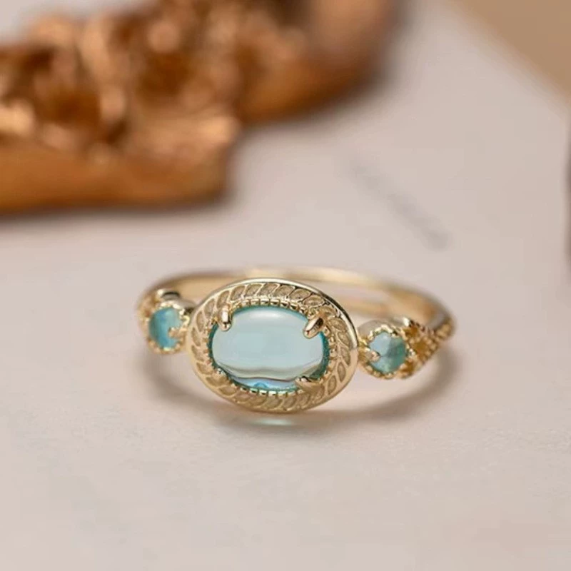 Accessory, nail decoration, small design ring, elastic strap, high-quality style, simple and elegant design