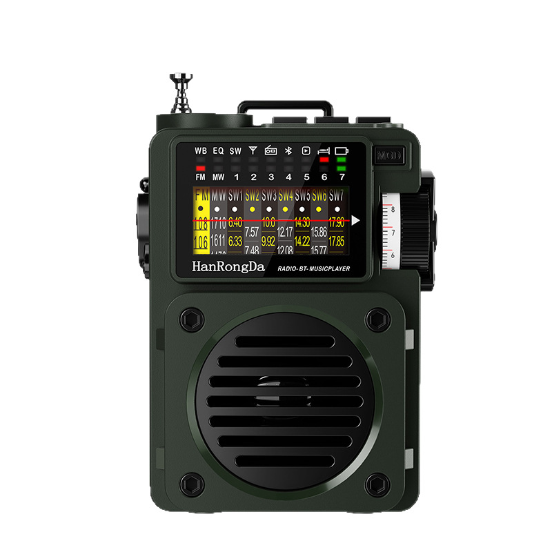 Comercio exterior transfronterizo al por mayor HRD700 radio multibanda mini pequeño Bluetooth altavoz tarjeta búsqueda automática