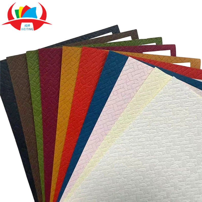 Papel texturizado - tejido 120g papel de arte A4 mano de papel de embalaje de contabilidad especial de papel