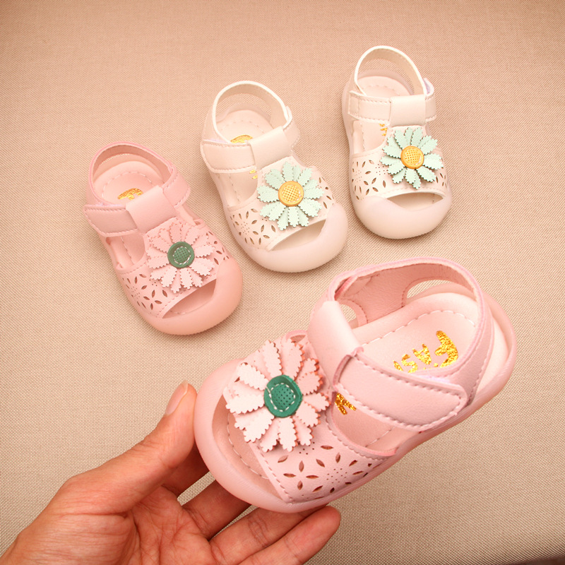 2021 summer new female baby shoes sandal...